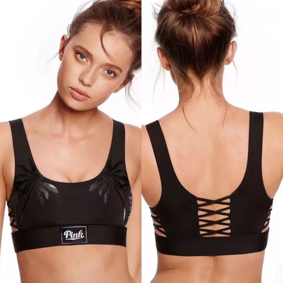 Size XS 💖 PINK💖 Victoria’s Secret Sports Bra - Picture 3 of 8
